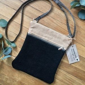 NWT jute crossbody
